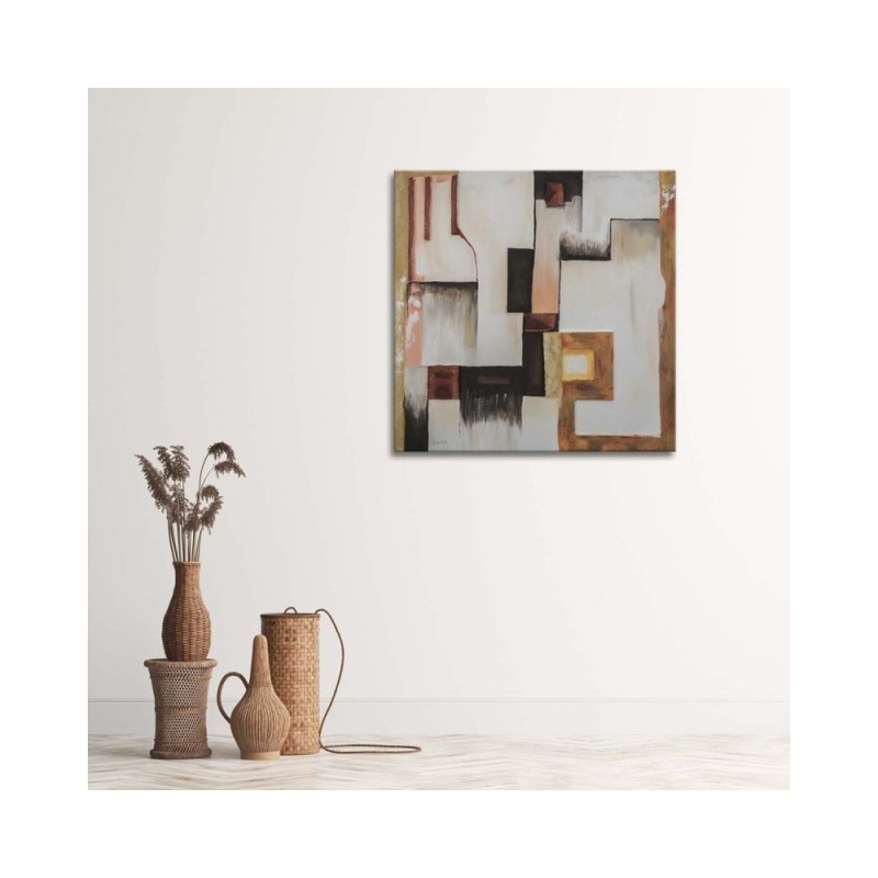 Modernes Wandbild - Abstrakte Zonen | Feeby