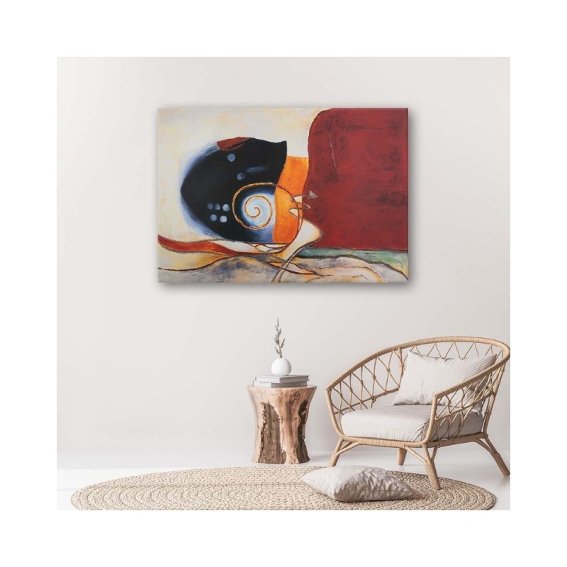 Leinwanddruck - Muschel - Entnahme aus dem Meer | Feeby