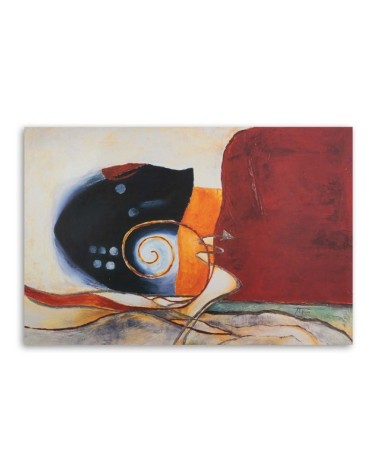 Leinwanddruck - Muschel - Entnahme aus dem Meer | Feeby