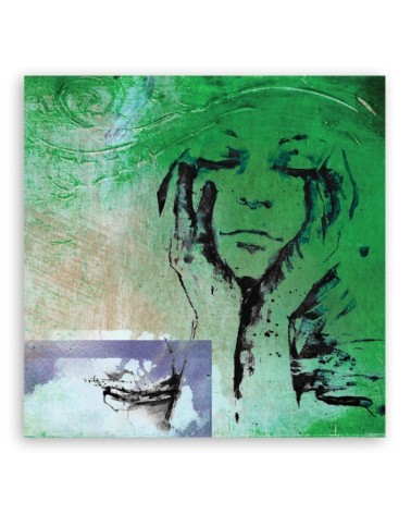 Bild auf Leinwand - Menschen - grün | Feeby