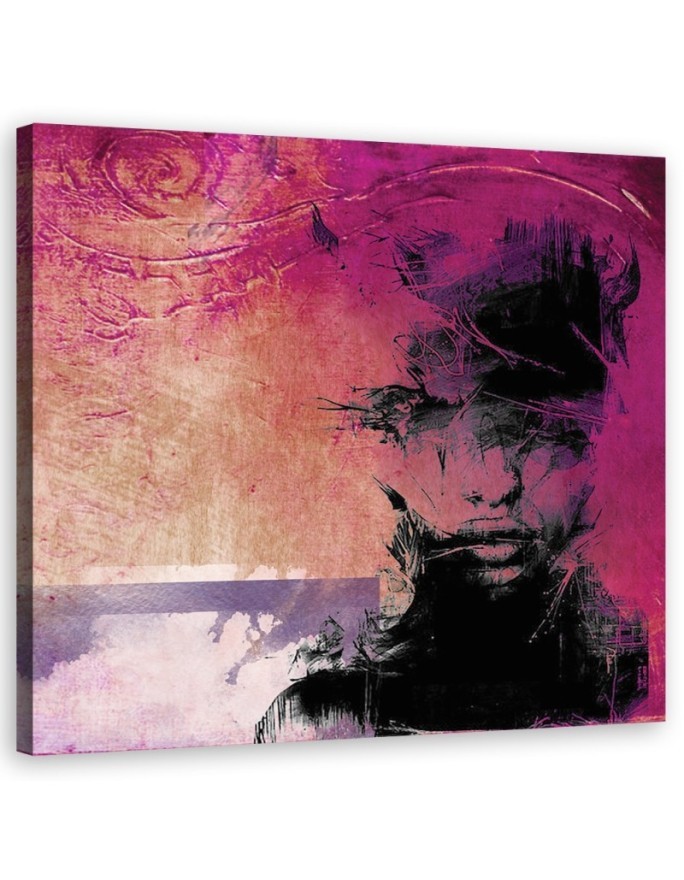 Leinwanddruck - Menschen - Lila | Feeby