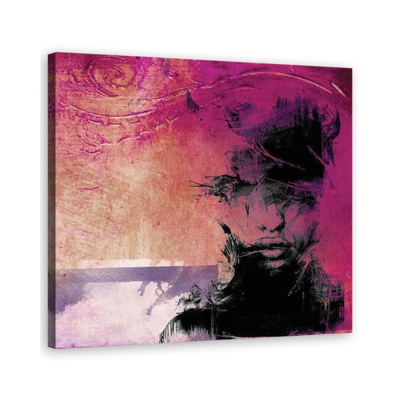 Leinwanddruck - Menschen - Lila | Feeby