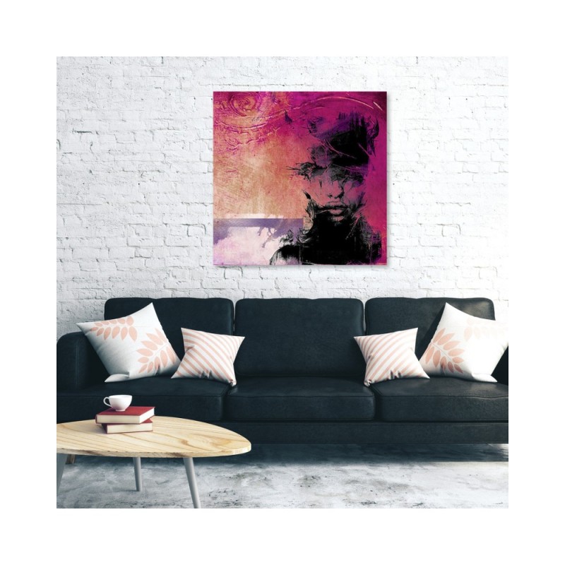 Leinwanddruck - Menschen - Lila | Feeby