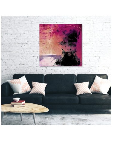 Leinwanddruck - Menschen - Lila | Feeby