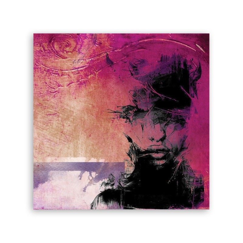 Leinwanddruck - Menschen - Lila | Feeby