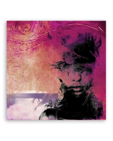 Leinwanddruck - Menschen - Lila | Feeby