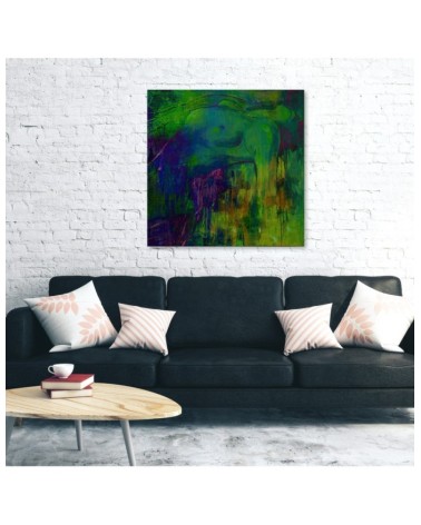 Leinwandbild - Menschen - grün | Feeby