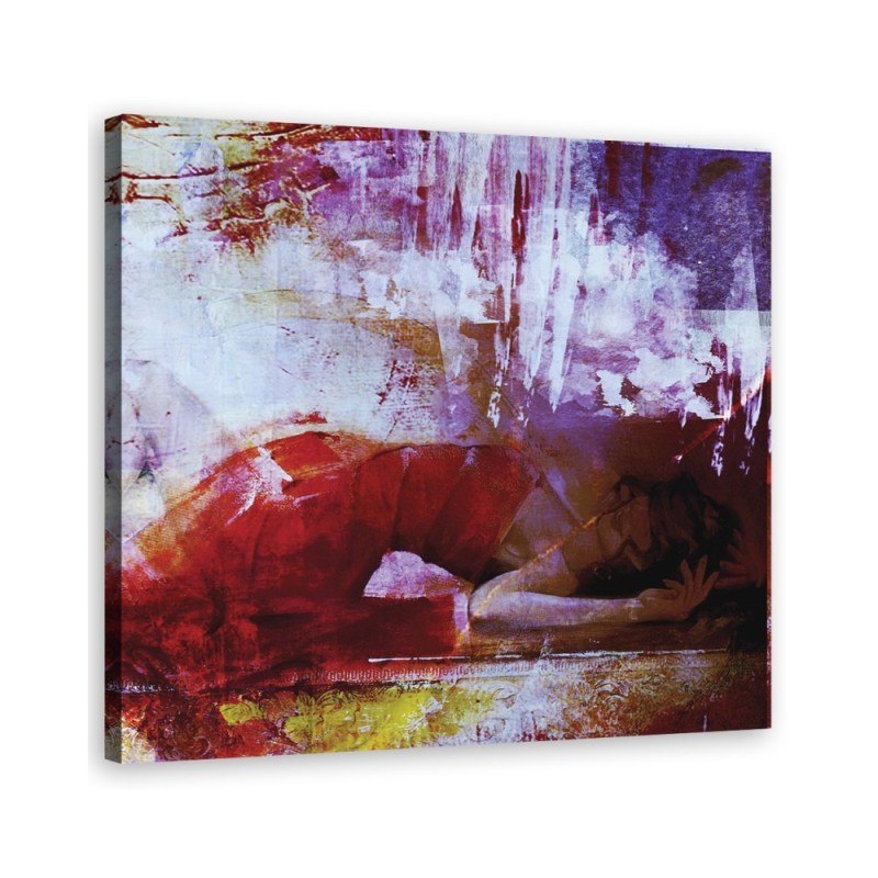 Bild auf Leinwand - Menschen - Rot | Feeby