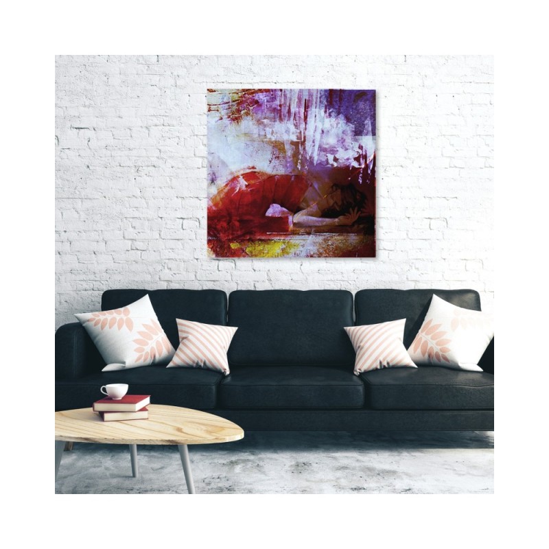 Bild auf Leinwand - Menschen - Rot | Feeby