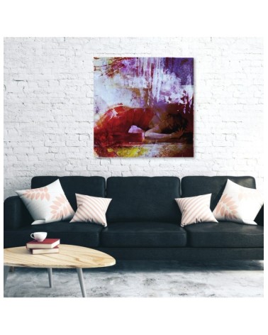 Bild auf Leinwand - Menschen - Rot | Feeby