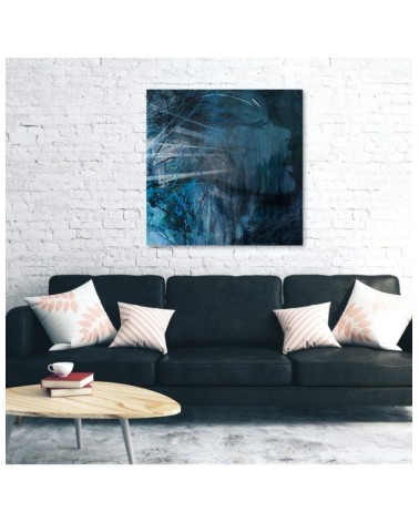 Leinwandbild modern - Menschen - blau | Feeby
