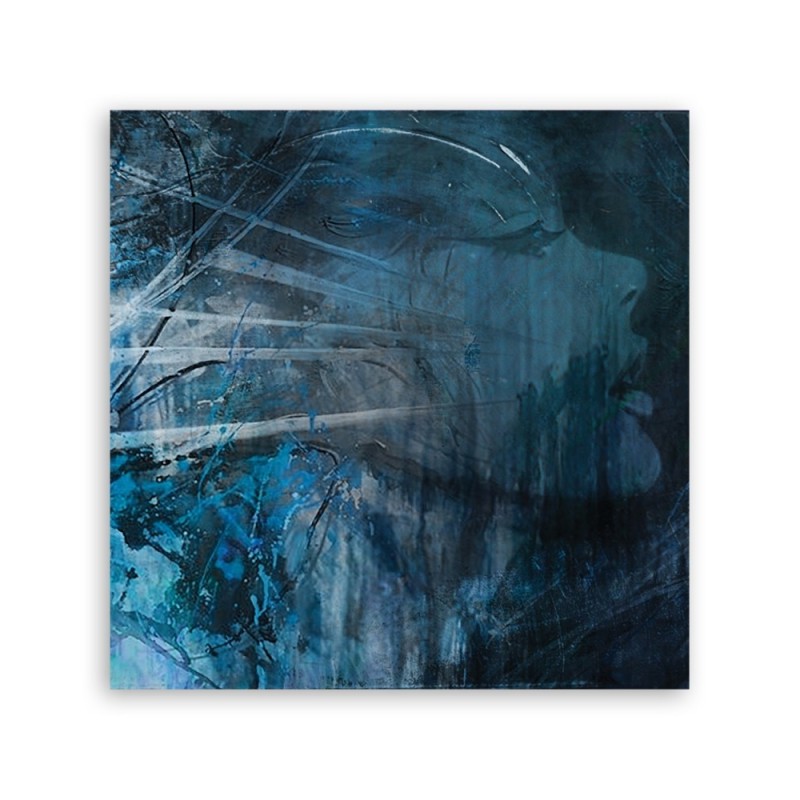 Leinwandbild modern - Menschen - blau | Feeby