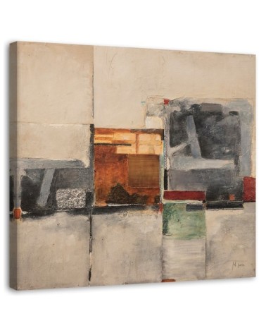 Modernes Wandbild - Abstrakte Zusammensetzung | Feeby