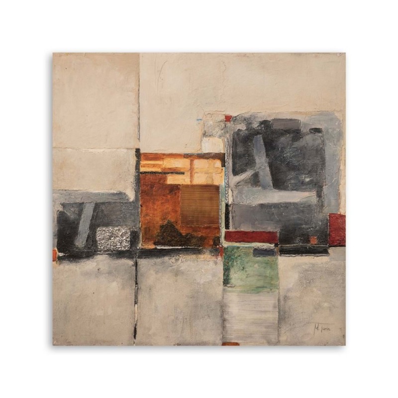 Modernes Wandbild - Abstrakte Zusammensetzung | Feeby