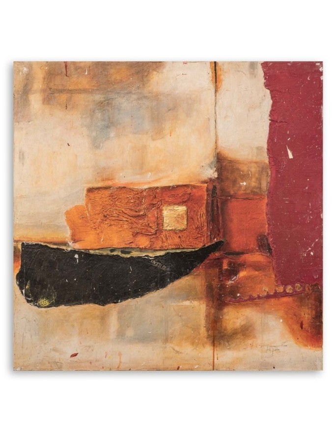 Colourful wall art painting - Modern abstraction | FEEBY