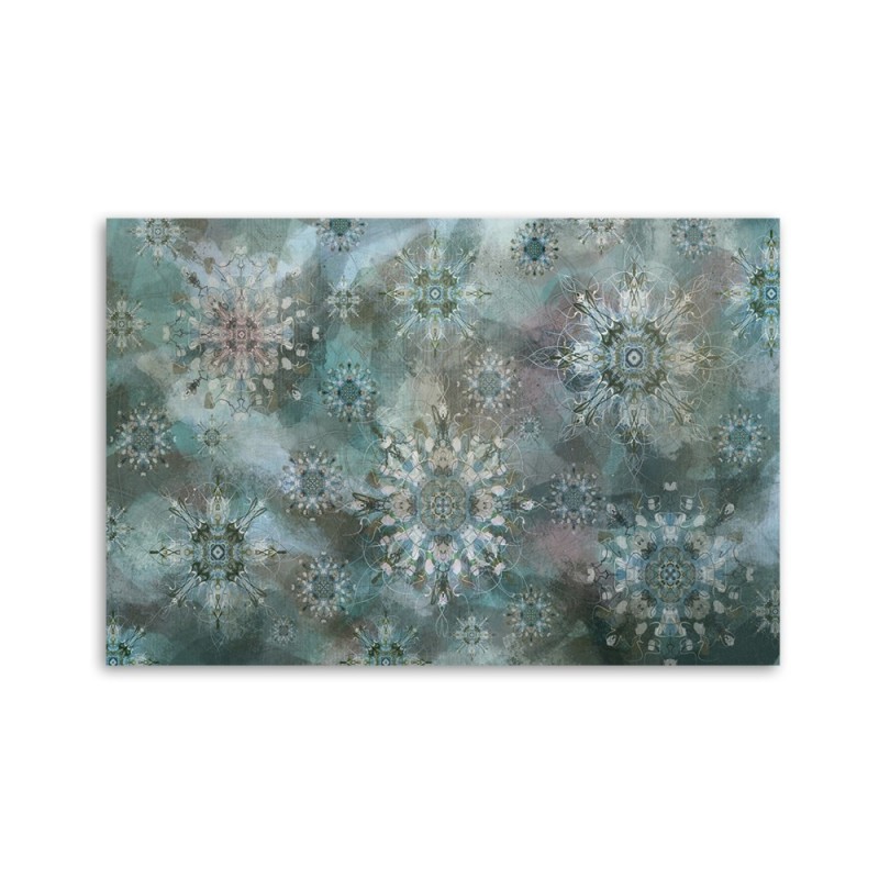 Wandbild für Wohnzimmer - Mosaik der Sterne | Feeby