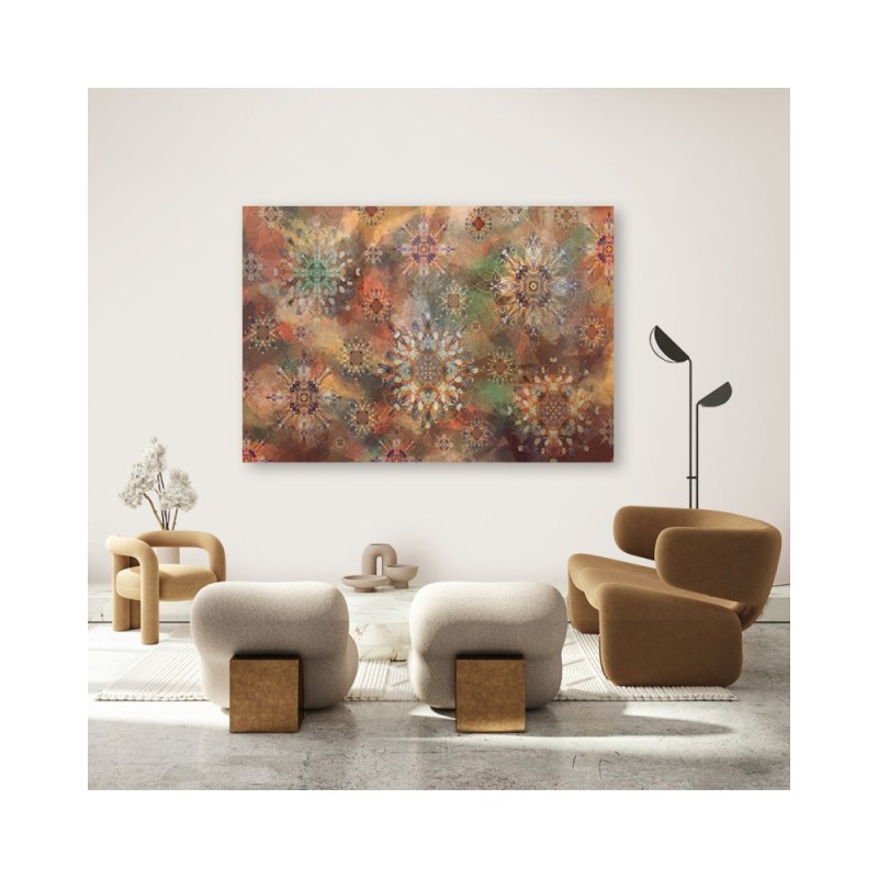 Modernes Wandbild - Mosaik der Sterne | Feeby