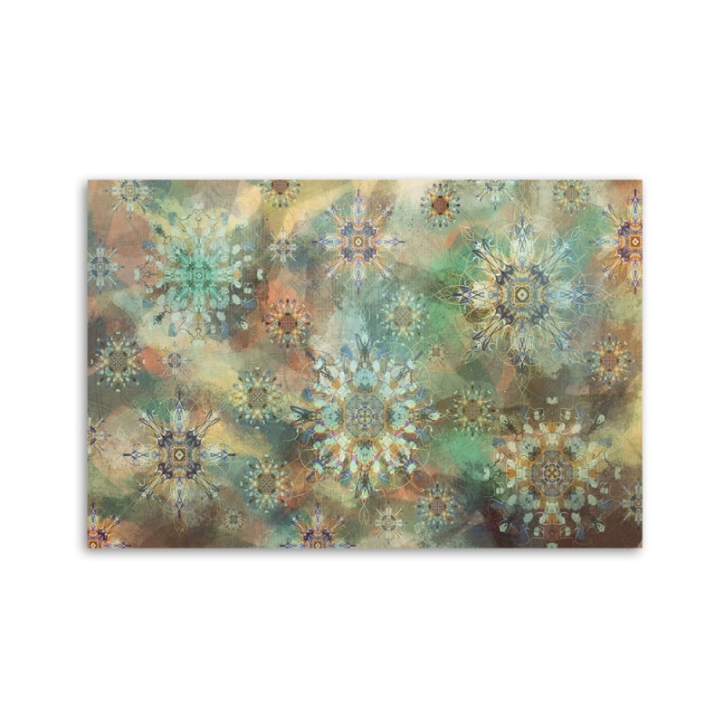 Dekoratives Leinwandbild - Mosaik der Sterne | Feeby