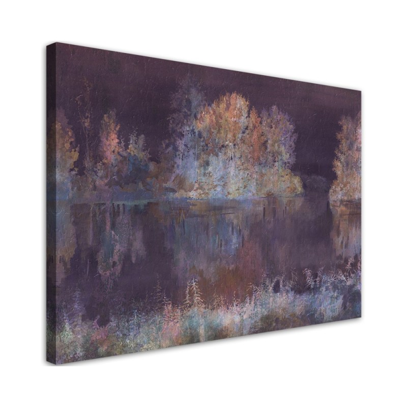 Dekoratives Leinwandbild - Seeblick | Feeby