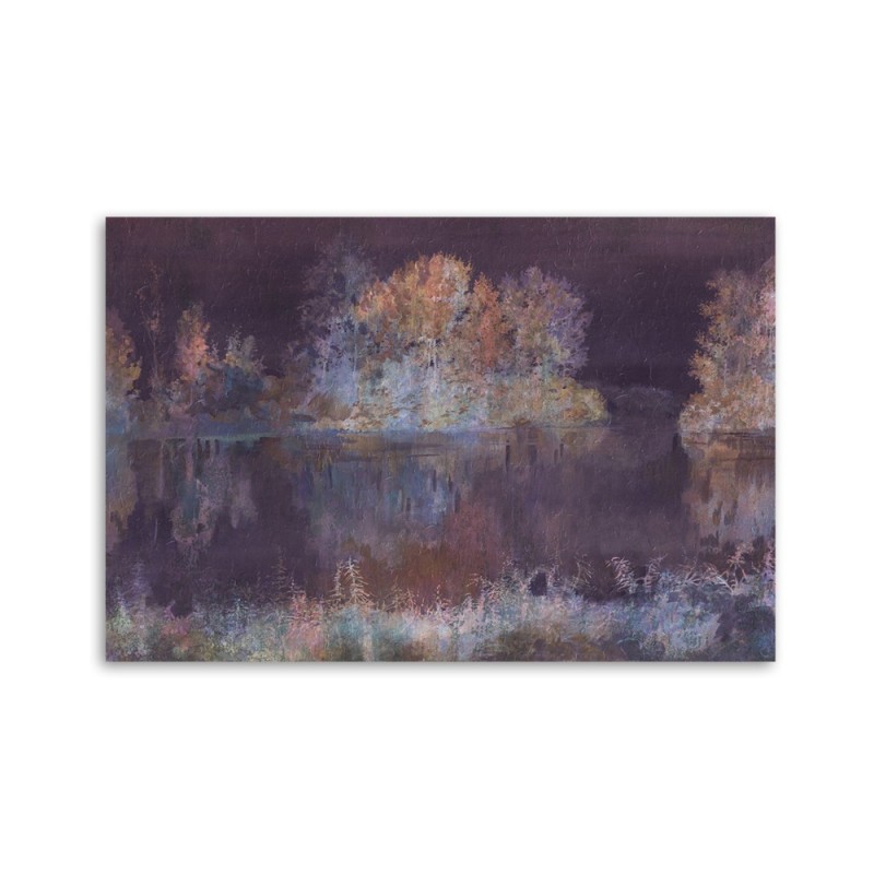 Dekoratives Leinwandbild - Seeblick | Feeby