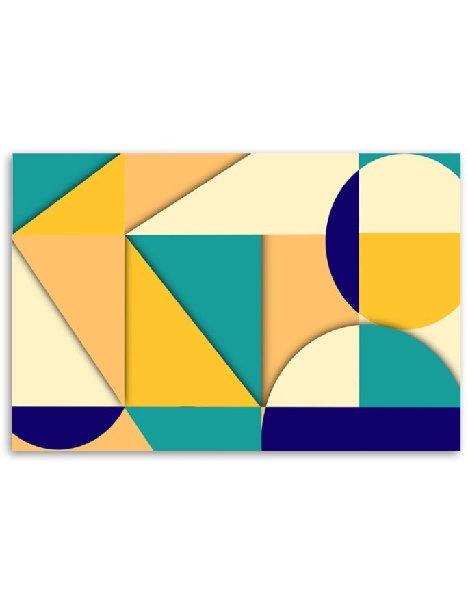 Obraz - Geometryczna abstrakcja do pokoju dziecka