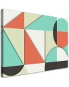 Canvas prints geometric shapes - Abstract for living room | FEEBY