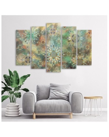 Bild auf Leinwand - Mosaik der Sterne | Feeby