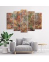 Colourful paintings for wall - Mosaic of stars | FEEBY