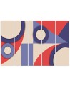 Canvas print for children's room for wall - Geometric shapes abstract | FEEBY