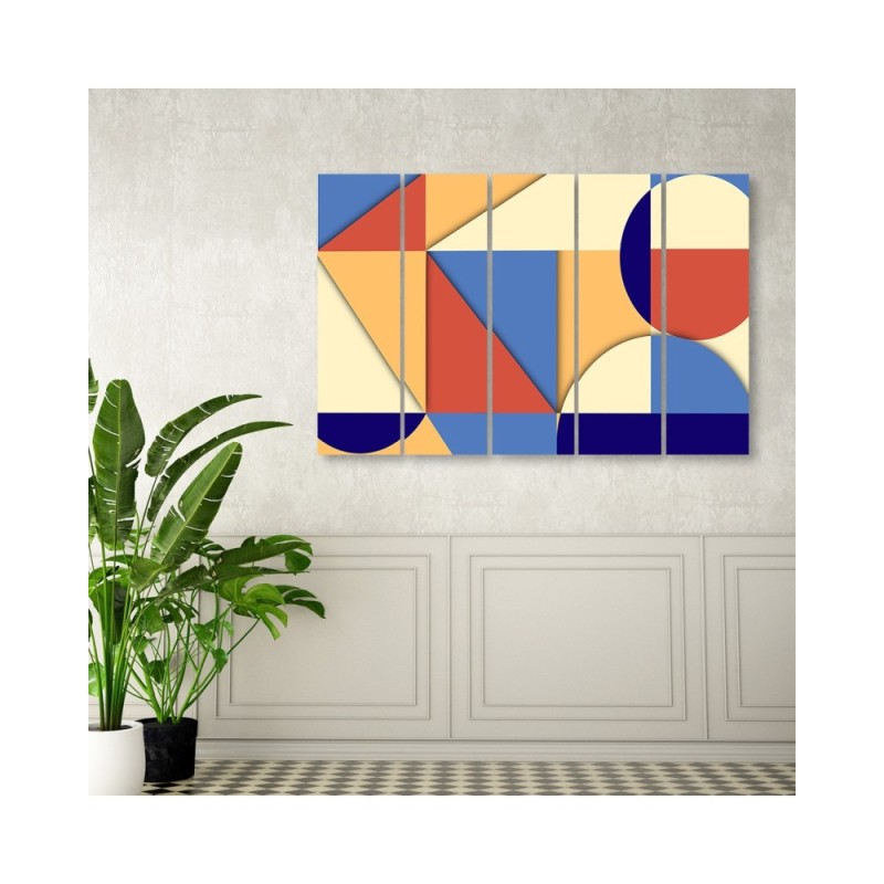 Bild auf Leinwand - Geometrische Abstraktionsformen | Feeby