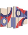 Canvas print for children to the room - Geometric shapes abstract | FEEBY