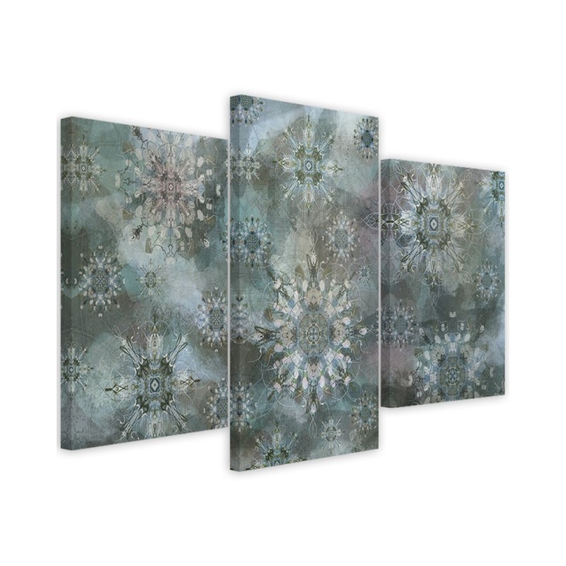 Beautiful paintings for wall - Turquoise mosaic | FEEBY