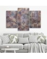Canvas painting for living room - Colourful abstraction | FEEBY