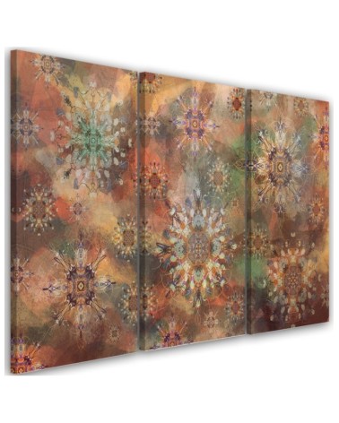 Colourful paintings for the wall - Mosaic of stars | FEEBY