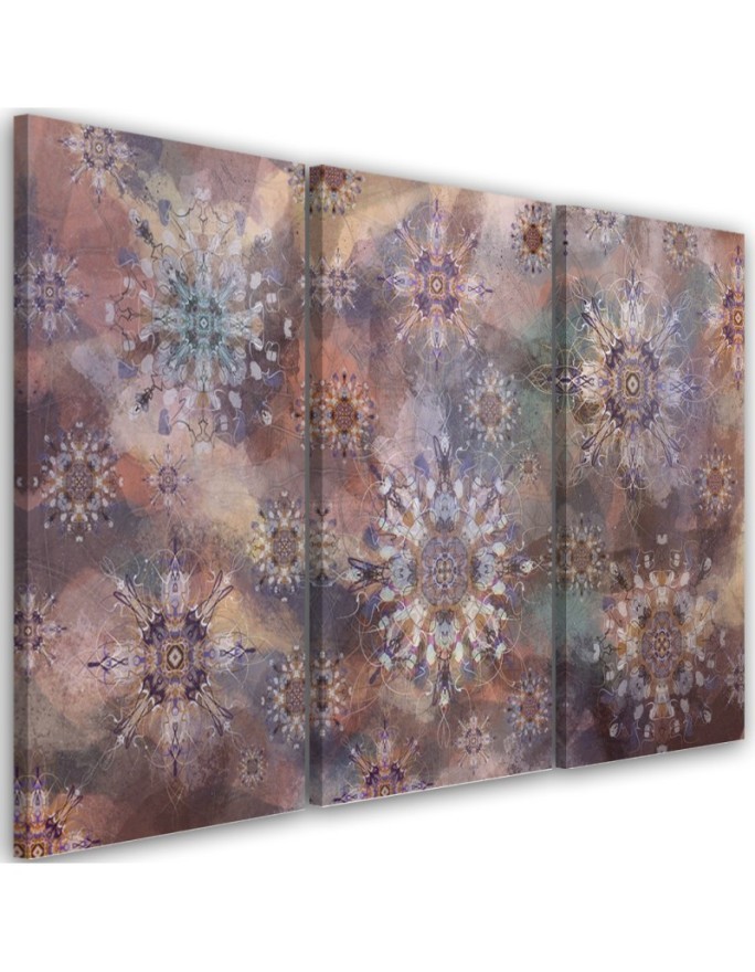 Canvas painting for living room - Colourful abstraction | FEEBY