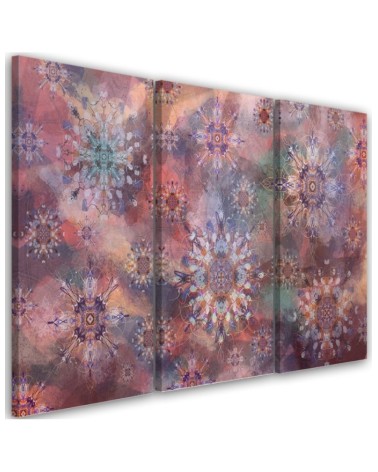 Wall painting for bedroom - Mandala oriental pattern | FEEBY