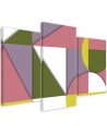 Obraz młodzieżowy na ścianę - Geometryczne kształty abstrakcja