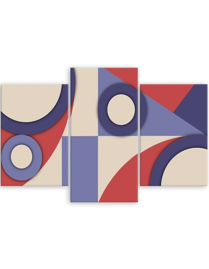 Obraz do pokoju dziecka na ścianę - Geometryczne kształty abstrakcja