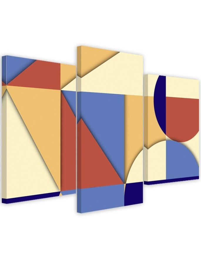Obraz dla dzieci do pokoju - Geometryczne kształty abstrakcja