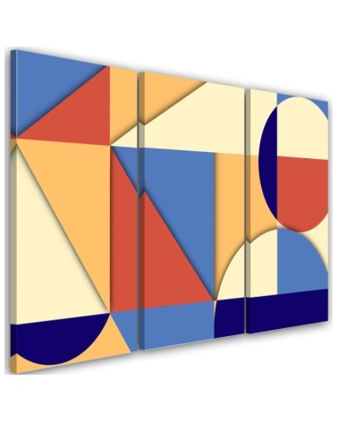 Kolorowe obrazy dla dzieci - Geometryczne kształty abstrakcja