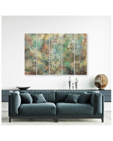 Modernes Wandbild - Mosaik der Sterne | Feeby