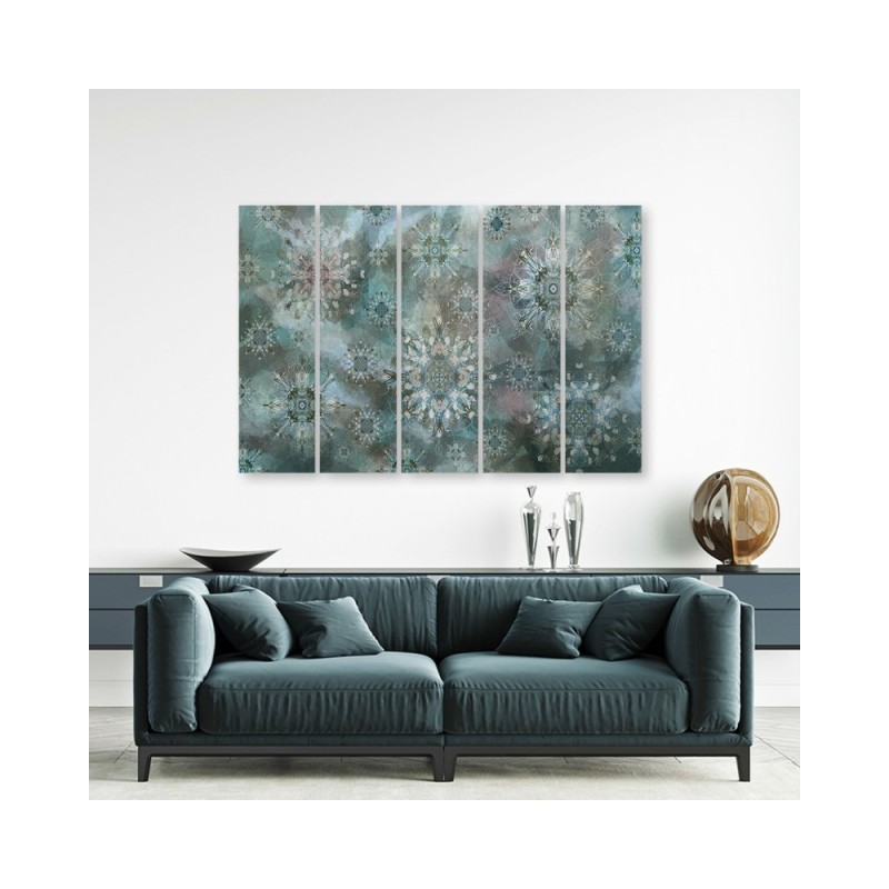 Leinwandbild - Mosaik der Sterne | Feeby