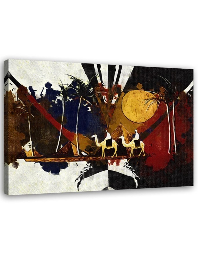 Leinwandbild - Afrikanische Landschaft | Feeby