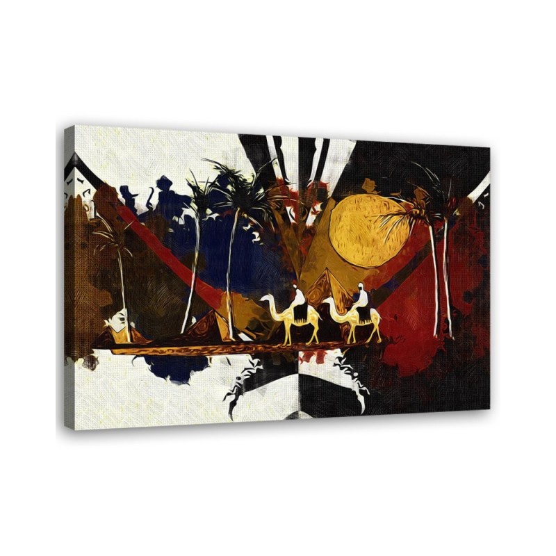 Leinwandbild - Afrikanische Landschaft | Feeby