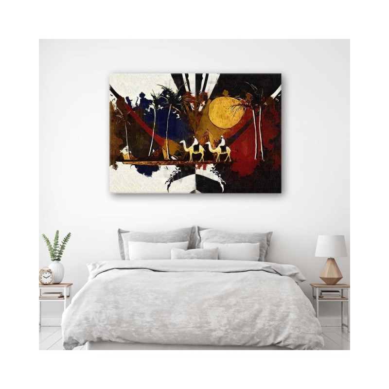 Leinwandbild - Afrikanische Landschaft | Feeby