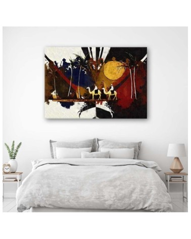 Leinwandbild - Afrikanische Landschaft | Feeby