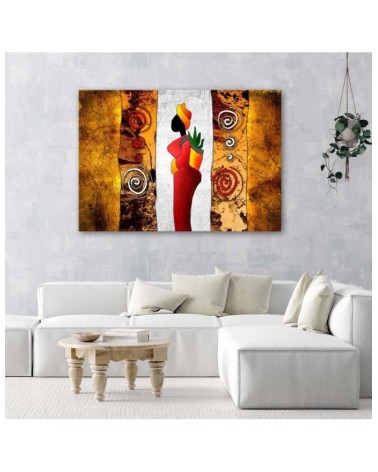 Leinwandbild - Indigene Frau | Feeby