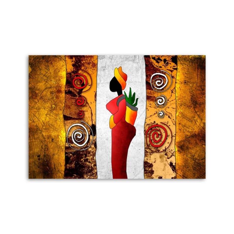 Leinwandbild - Indigene Frau | Feeby