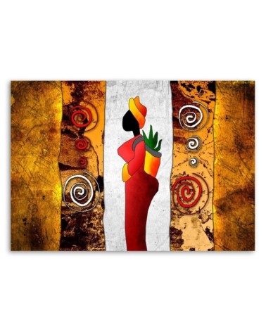 Leinwandbild - Indigene Frau | Feeby