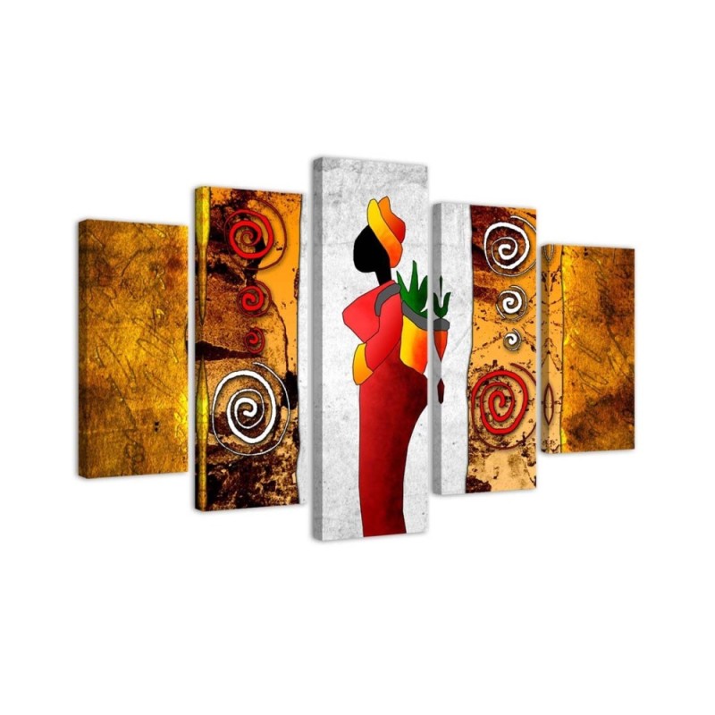 Bild auf Leinwand - Afrika Frau | Feeby